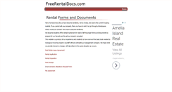 Desktop Screenshot of freerentaldocs.com